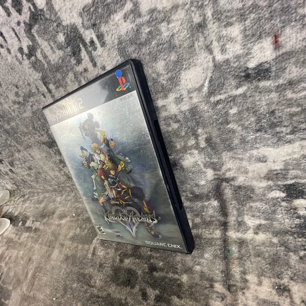 Vtg Kingdom Hearts II PS2 PlayStation 2 Disney Square Enix Retro Gaming‎ Y2K